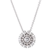 Necklace Valentina Callegher Woman in White Gold Diamante 12484/2*S